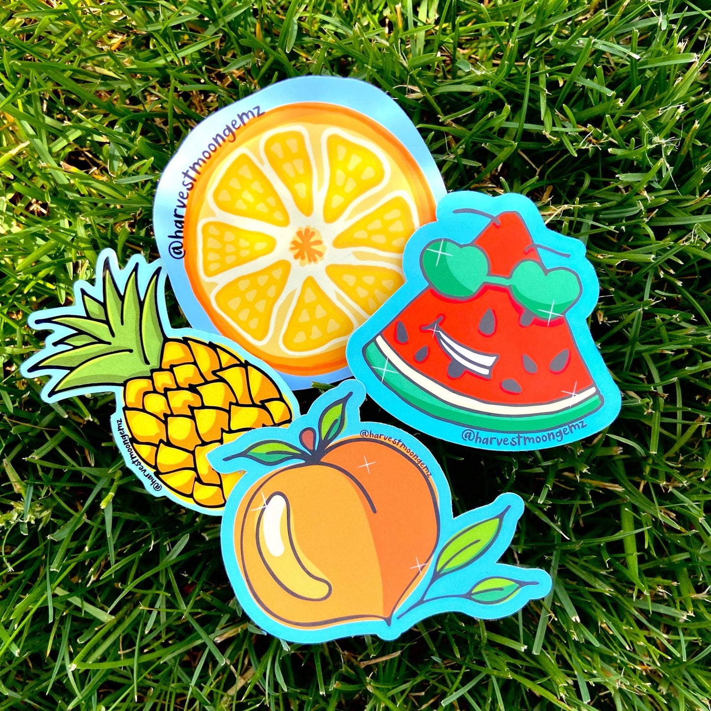 Fruit Salad Sticker Pack Harvest Moon Gemz