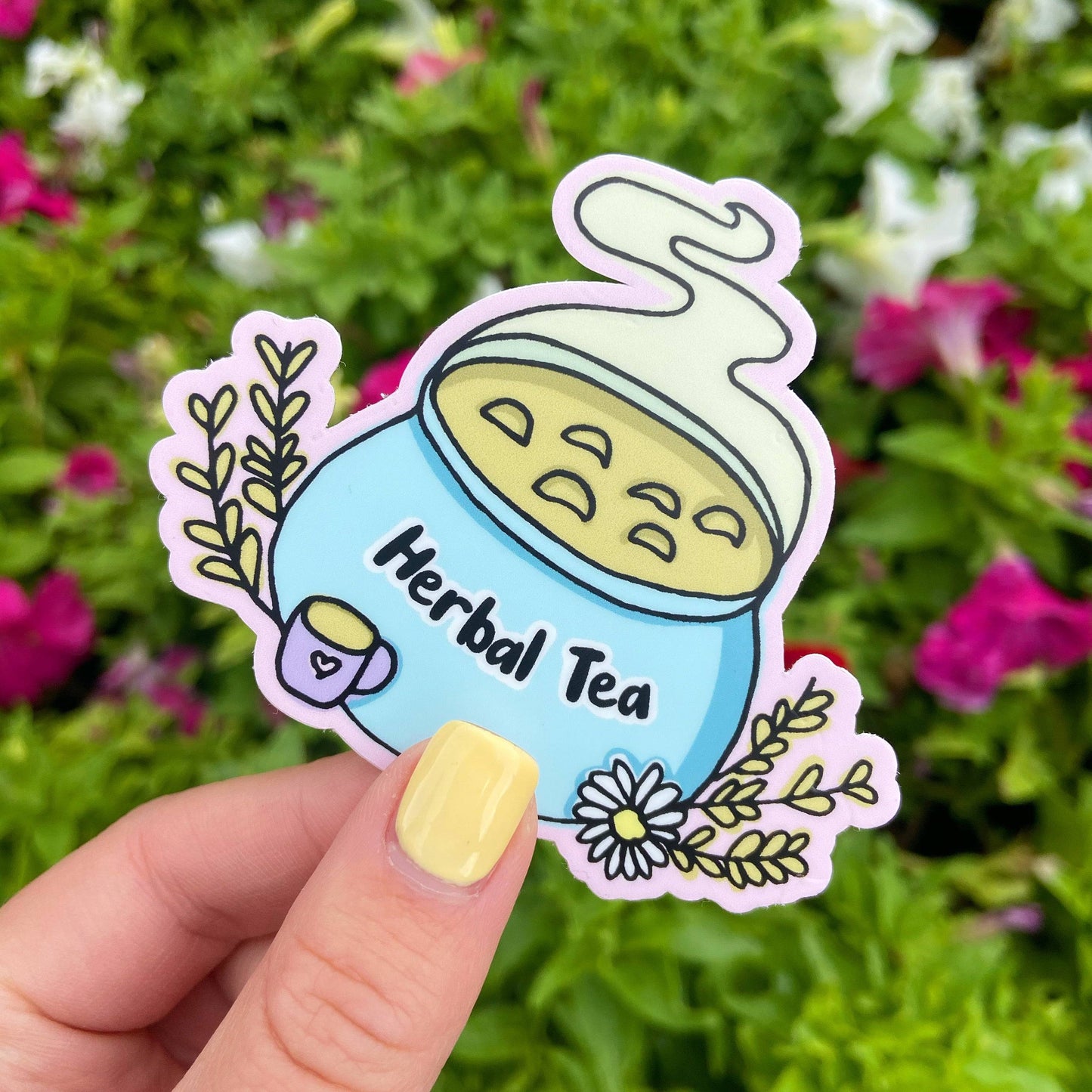 Herbal Tea Sticker Harvest Moon Gemz