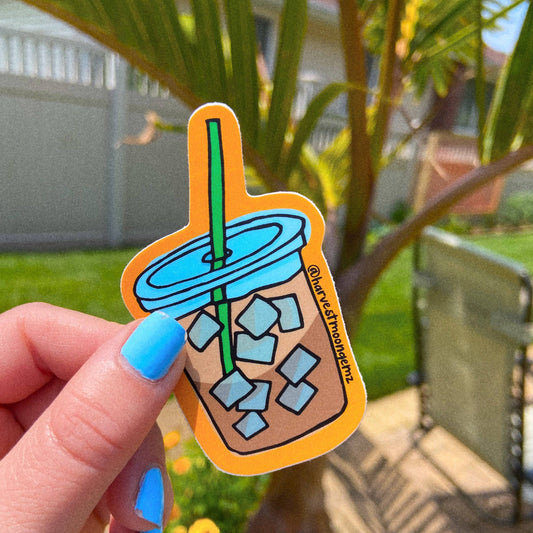 Iced Coffee Sticker Harvest Moon Gemz