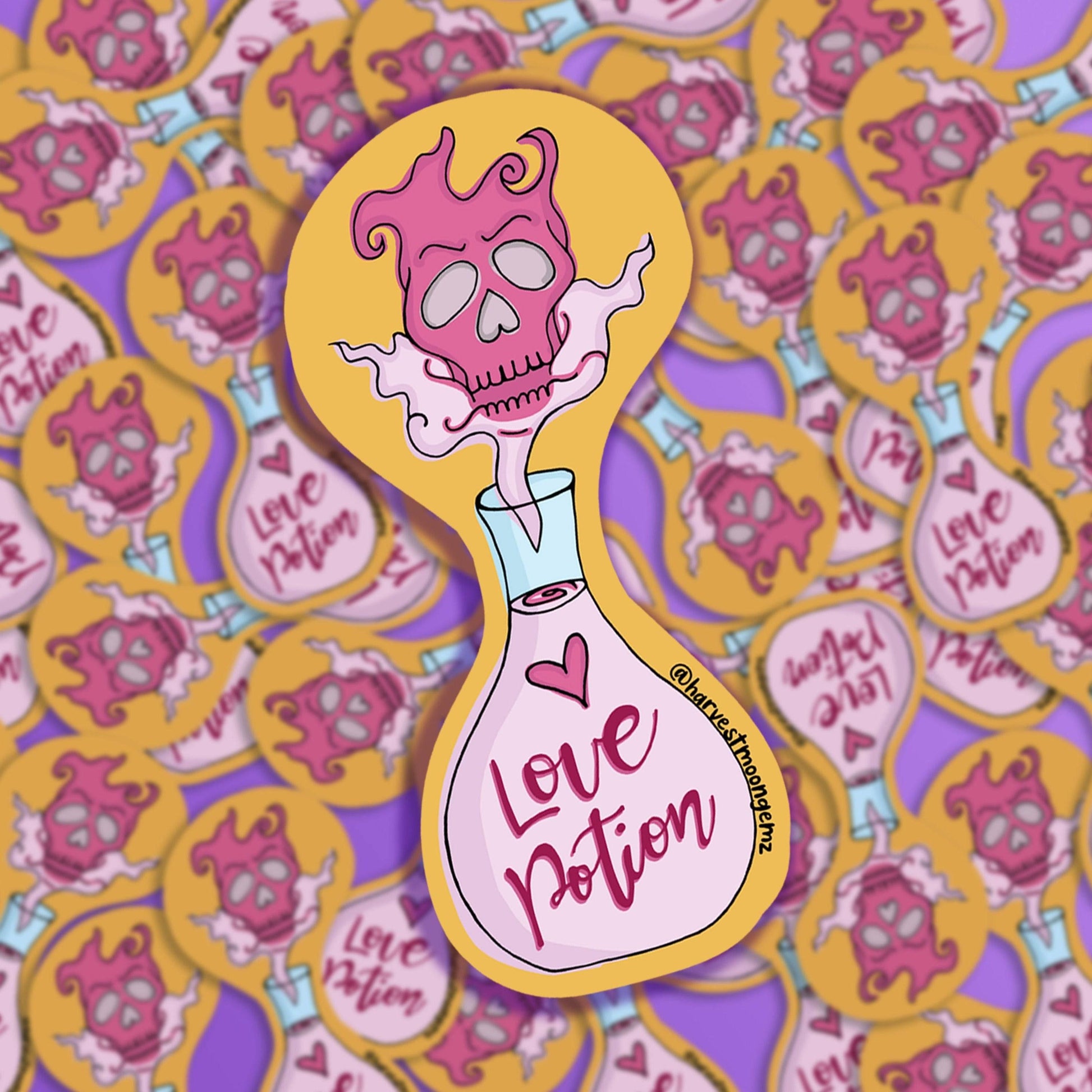Love Potion Sticker Harvest Moon Gemz