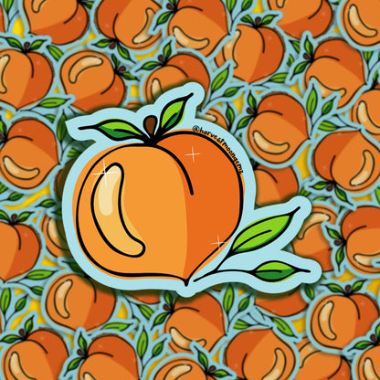 Peach Sticker Harvest Moon Gemz