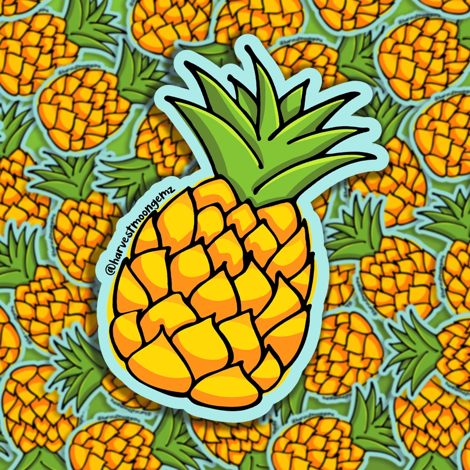 Pineapple Sticker Harvest Moon Gemz