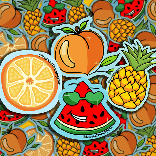Fruit Salad Sticker Pack Harvest Moon Gemz