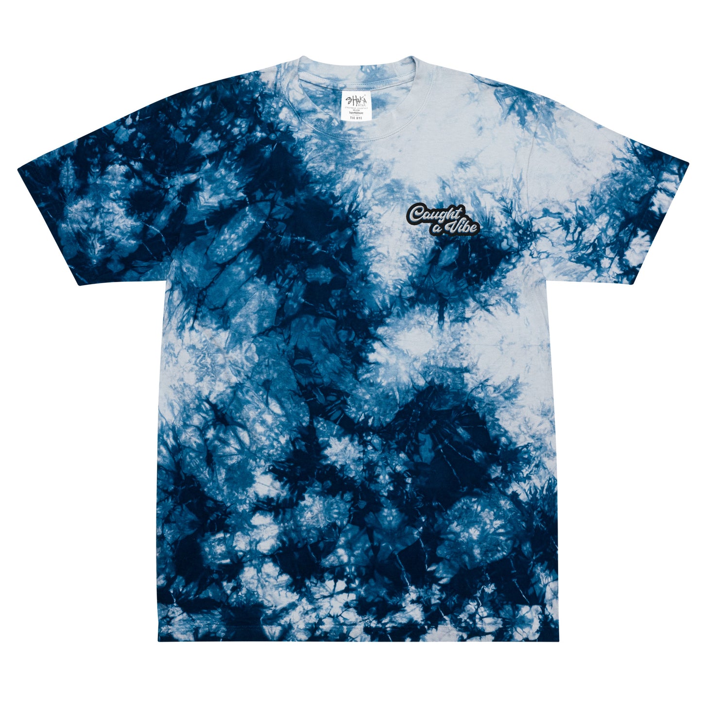 Caught a Vibe Tie-Dye Tee Harvest Moon Gemz